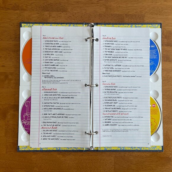 Vintage Schoolhouse Rock! 4-CD box set (1996) - Picture 8 of 12